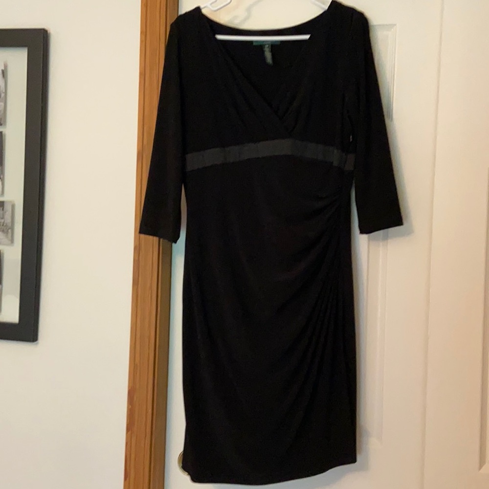 Ralph Lauren sexy black dress!